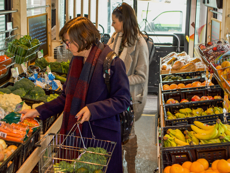 Mobile grocery store