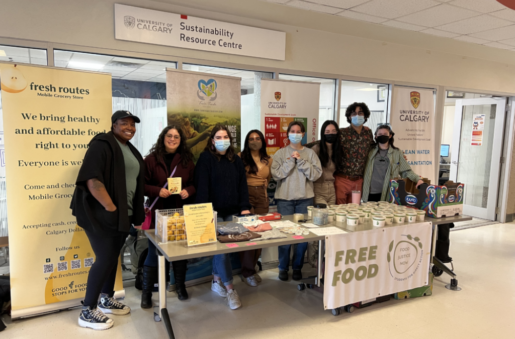 Fresh Routes and Food Justice Now team up to promote food security at University of Calgary